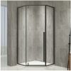 Vitre de Douche Néo-angle - Noir Modèle : DL-25631