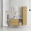 Vanité Bois Naturel - Élégance Moderne
